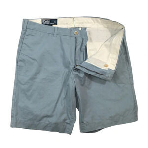 Polo by Ralph Lauren Light Blue Flat Front Shorts